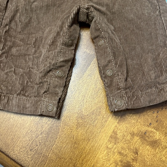 Carter's Overalls Corderoy Brown Embroidered Moose Baby 6 M - Picture 9 of 12